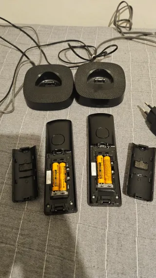 Teléfono Inalámbrico Panasonic Negro