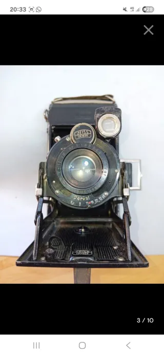 Zeiss Ikon Ikonta Cámara Vintage Años 30