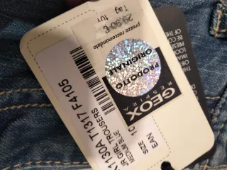 Jeans bambina Geox taglia 10 anni