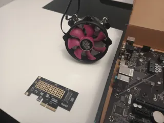 Placa Base Gigabyte B460M G. HD + CPU i5 10400F