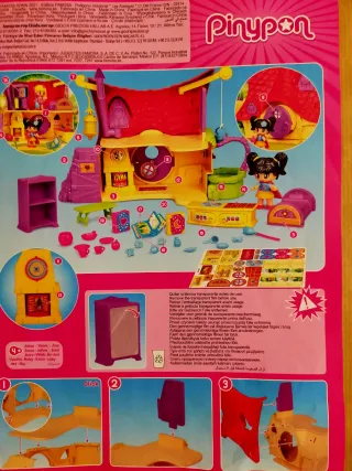 Casa Pinypon Cuentos con muchos Accesorios.