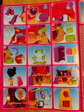 Casa Pinypon Cuentos con muchos Accesorios.