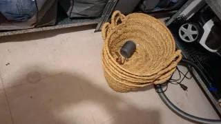 Cestas de mimbre apilables