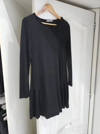 Vestido negro Pull&Bear informal talla S