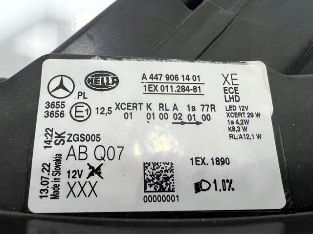 Faro Full LED para Mercedes Benz VITO (W447)