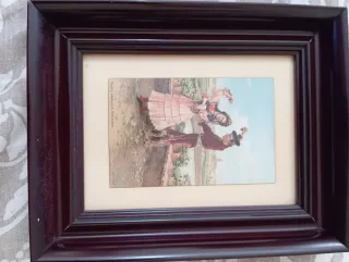 Láminas antiguas andaluzas enmarcadas