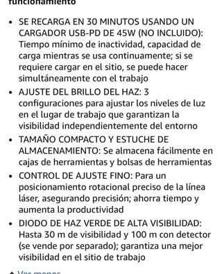 Nivel Láser DeWalt + Accesorios. OFERTA! Sin usar