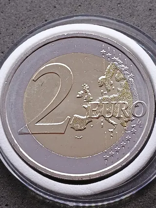 2€ commemorativo Slovenia 2025. Miki Muster