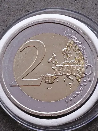 2€ commemorativo Slovenia 2025. Miki Muster