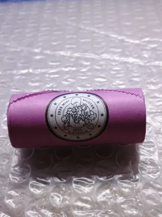 2€ commemorativo Slovenia 2025. Miki Muster