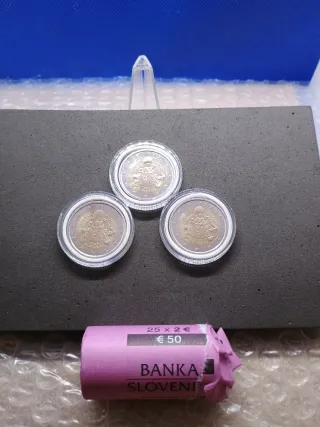 2€ commemorativo Slovenia 2025. Miki Muster