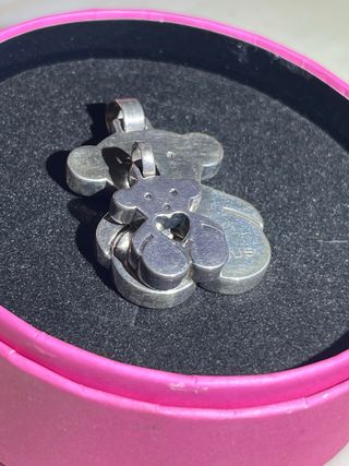 Colgante Tous Oso Grande Plata