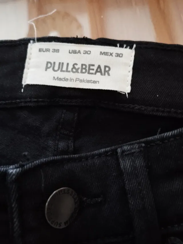 Pantalón vaquero negro