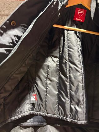 Chaqueta Ducati Cordura Negra y Roja