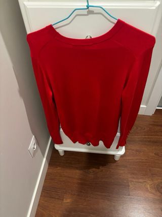 Jersey Zara Rojo Talla L