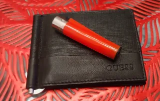 Billetera Guess Piel Negra