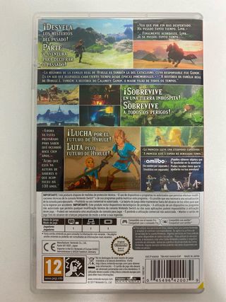 Zelda Breath of the Wild Nintendo Switch