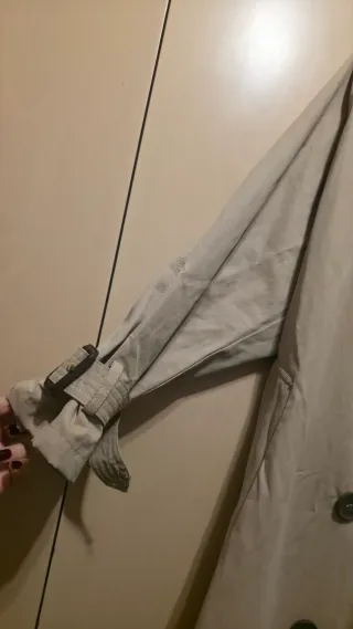 Gabardina Zara Beige Talla XS