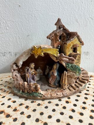Presepe in ceramica artigianale