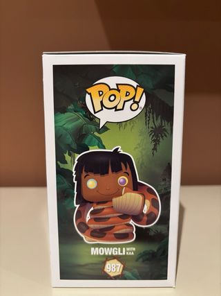Funko Pop Mowgli con Kaa 987 Disney
