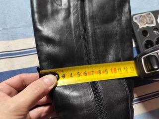 Botas altas de cuero negras