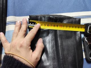 Botas altas de cuero negras