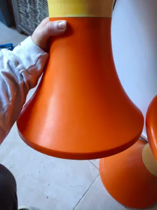 Taburetes Tulip Tam Tam (Naranja/Amarillo)