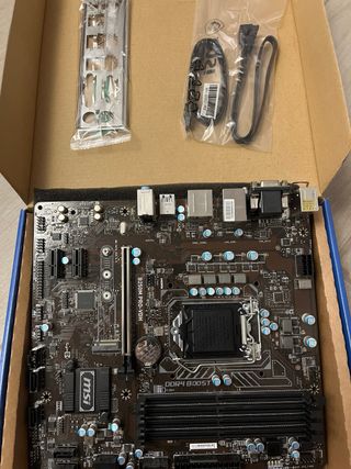 2Placa base MSI B250M PRO-VDH y A68HM-E33 V2