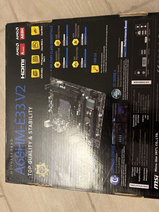 2Placa base MSI B250M PRO-VDH y A68HM-E33 V2