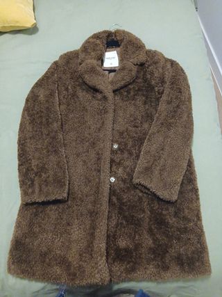 Abrigo marrón Green Coast Talla M