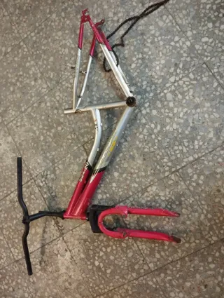 Cuadro Bicicleta con Suspensión Delantera