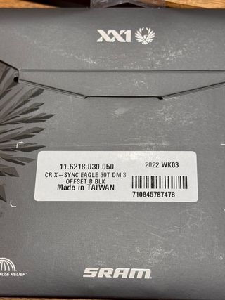 Plato Sram XX1 Eagle 30t Boost Direct Mount NUEVO