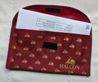 Porta documentos de viaje Halcon Viajes