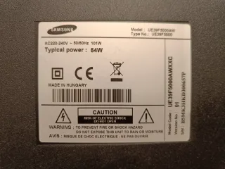 Televisor Samsung 40 Negro