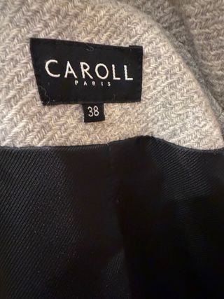Cappotto Carol Paris Donna Grigio
