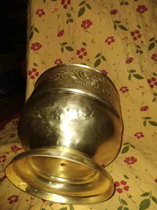 Antico bronzo cesellato x 5 e offerta