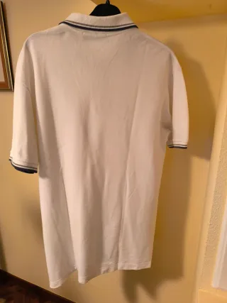 Polo Fred Perry Blanco Talla L