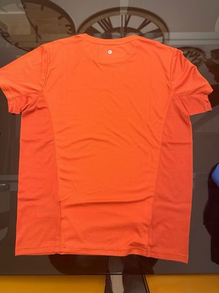 Camiseta Mountain Pro Talla S Naranja