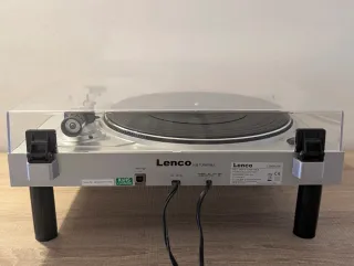 Tocadiscos Lenco L-3866USB Plata