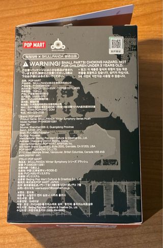 Skullpanda Winter Symphony Rock On Plush