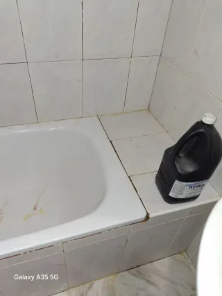Lechada para juntas de baño