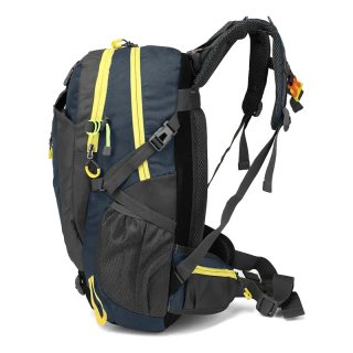 Mochila Senderismo 40L Azul/Gris