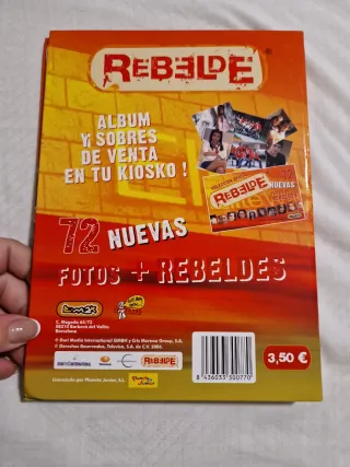 Álbum Fotos Rebelde Colección Oficial 72 Fotos