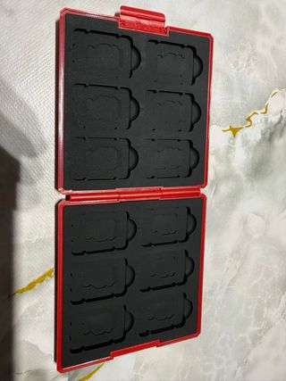 Estuches de Mario Nintendo Switch para 12 Juegos