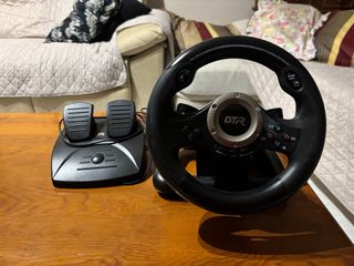 Volante y Pedales Gaming