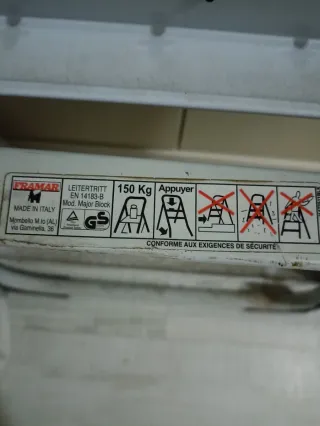 Escalera tijera 2 peldaños. Recojer en domicilio