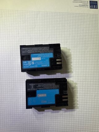 2 Baterías Canon LP-E6N Originales