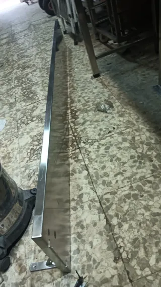 Estantería Acero Inox 198x25cm