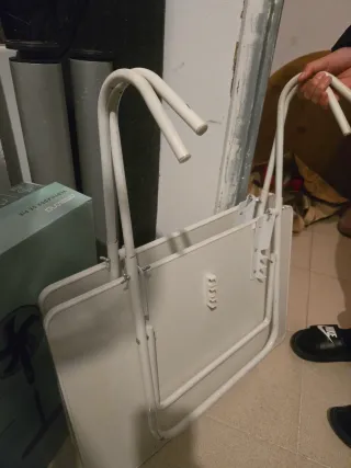 Mesa de terraza plegable Colgante