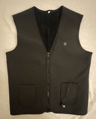 Chaleco térmico calefactable negro
